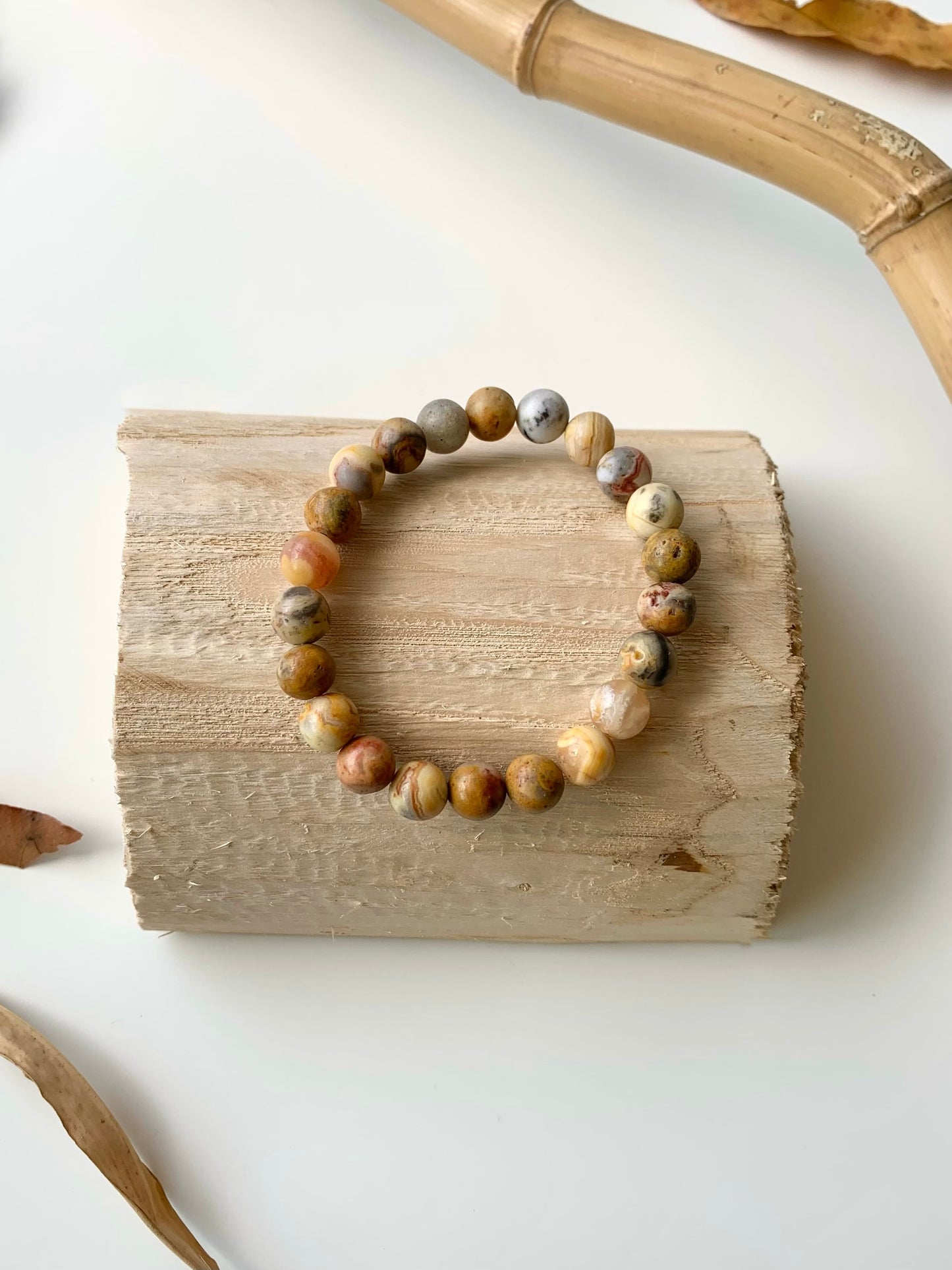 Saturn Yellow · Smoky Quartz & Super Seven & Agate Stacking Bracelets
