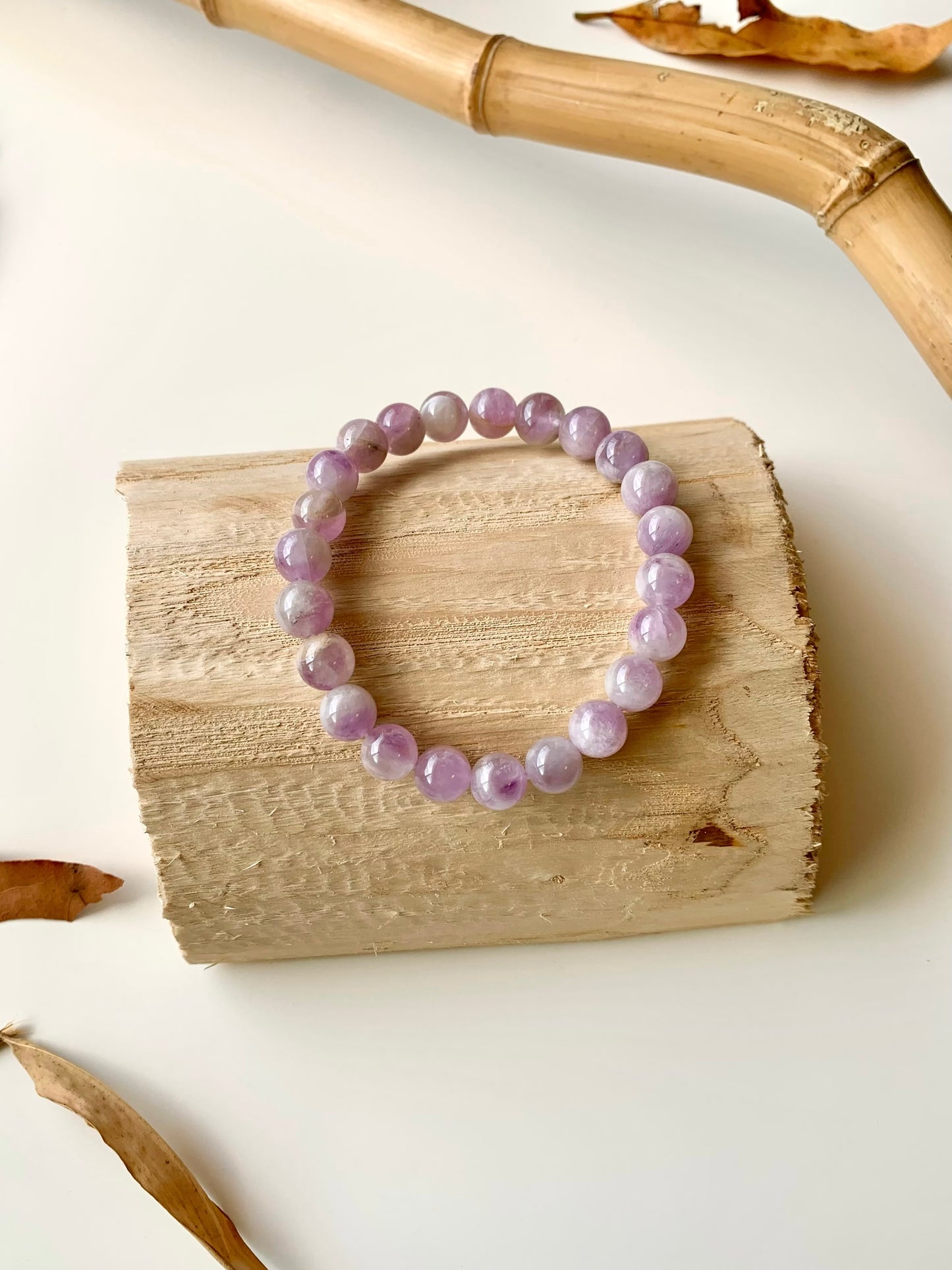 Shades of Purple · Phantom Amethyst & Lavender Amethyst Stacking Bracelets