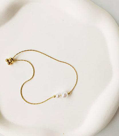 Pearl Decor Jewelry Set with Shell Drop Earrings