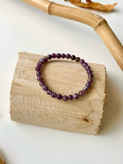 Shades of Purple · Phantom Amethyst & Lavender Amethyst Stacking Bracelets