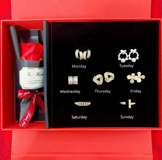 Sparkling Days Journal Jewelry Set