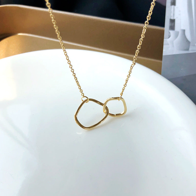 Minimalist Irregular lines Jewelry Set
