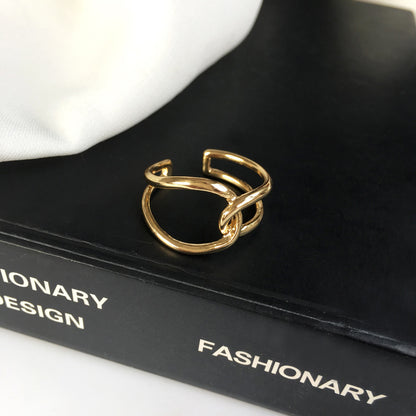 Minimalist Irregular lines Jewelry Set